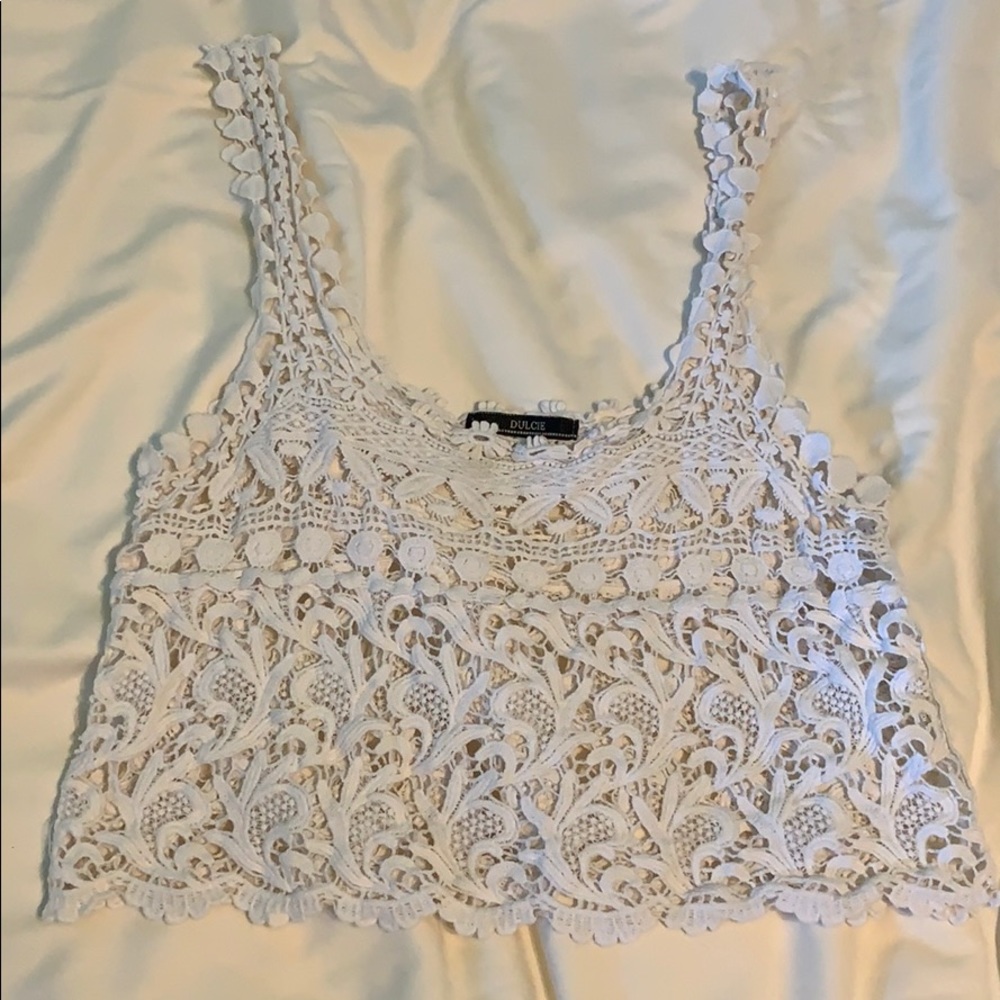Crochet crop top